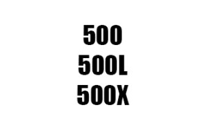 500 / 500L / 500X