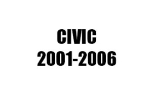 ΠΑΤΑΚΙΑ ΓΙΑ CIVIC (2001-2006)