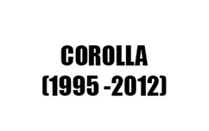 ΠΑΤΑΚΙΑ ΓΙΑ COROLLA (1995-2012)