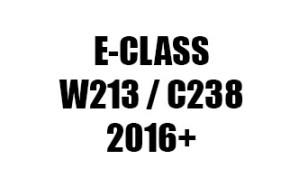 E-CLASS W213 / C238 (2016+) / W214 (2023+)