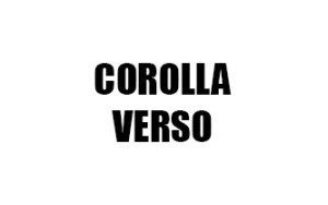 COROLLA VERSO