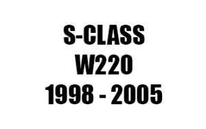 S-CLASS W220 (1998 - 2005)