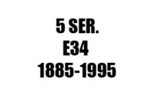 ΣΕΙΡΑ 5 E34 (1985-1995)