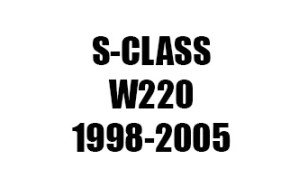 ΠΑΤΑΚΙΑ ΓΙΑ S-CLASS W220  (1998-2005)