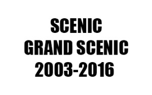 ΠΑΤΑΚΙΑ ΓΙΑ SCENIC / GRAND SCENIC (2003-2016)