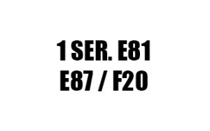 ΣΕΙΡΑ 1  E81 / E87 / F20 (2004+)