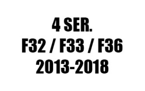 ΠΑΤΑΚΙΑ ΓΙΑ ΣΕΙΡΑ 4 F32 / F33 / F36 (2013-2020)