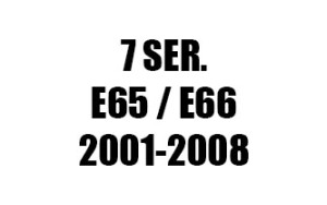 ΠΑΤΑΚΙΑ ΓΙΑ ΣΕΙΡΑ 7  E65 / E66  (2001-2008)