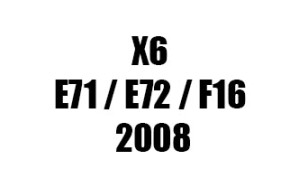 ΠΑΤΑΚΙΑ ΓΙΑ X6 E71 / E72 / F16 / G06 (2008+)