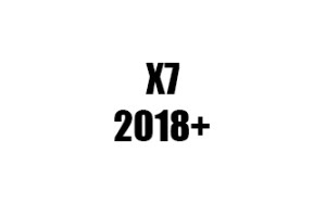 ΠΑΤΑΚΙΑ ΓΙΑ X7 G07 (2018+)