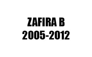 ΠΑΤΑΚΙΑ ΓΙΑ ZAFIRA B (2005-2012)