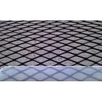 Μεταλλική σίτα μαύρη-100x20 cm.