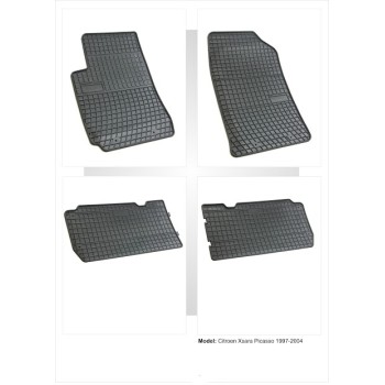 Λαστιχένια πατάκια CITROEN Xsara Picasso (1999-2010) - 4τμχ. Λαστιχένια πατάκια CITROEN Xsara Picasso (1999-2010) - 4τμχ.