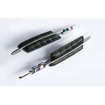 Led φλας BMW E46 / E60 / E90 M-Look (2003-2005) - φιμέ - σετ 2τμχ.