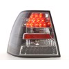 Πίσω φανάρια led Vw Bora sedan - μαύρα - σετ 2τμχ.