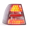 Πίσω φανάρια led Vw Bora sedan - μαύρα - σετ 2τμχ.