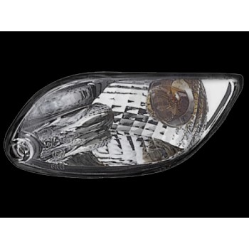 Φλας μπροστινό προφυλακτήρα Ford Focus (1997-2004) - χρωμίου - σετ 2τμχ.