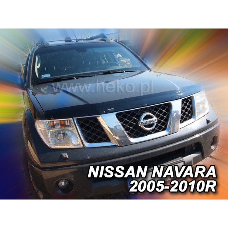 Ανεμοθραύστης καπό Nissan Navara / Pathfinder (2005-2010), Heko