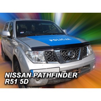 Ανεμοθραύστης καπό Nissan Navara / Pathfinder (2005-2010), Heko