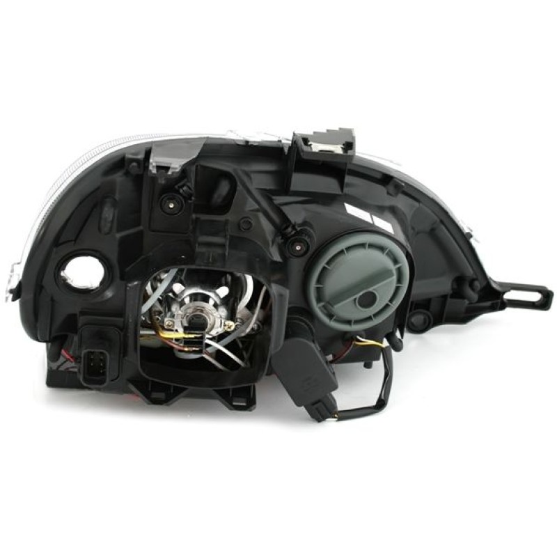 Φανάρια εμπρός Mercedes ML W163 (1998-2001) - με angel eyes , χωρίς λάμπες (Η7) - σετ 2τμχ.