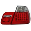 Πίσω φανάρια led BMW E46 cabrio (1999-2003) - chrome - σετ 2τμχ.