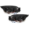 Φανάρια εμπρός Ford Mondeo (2000-2007) - μαύρα , με λάμπες (Η1) - σετ 2τμχ.