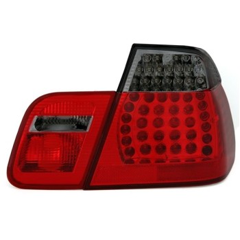 Πίσω φανάρια led BMW E46 cabrio (1999-2007) - φιμέ φλας - σετ 2τμχ.