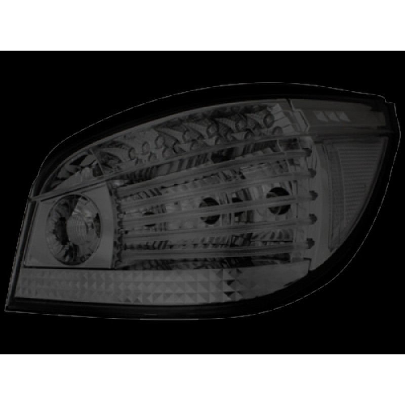 Πίσω φανάρια led BMW E60 (2003-2007) - φιμέ led φλας - σετ 2τμχ.