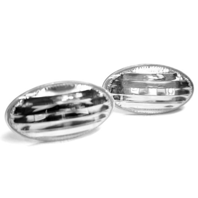 Φλας Mini Cooper (2001-2006) - χρωμίου - σετ 2τμχ.