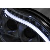 Φανάρια εμπρός Mercedes S-Class (1998-2005) led lightbar design, με λάμπες (Η1) - σετ 2τμχ.