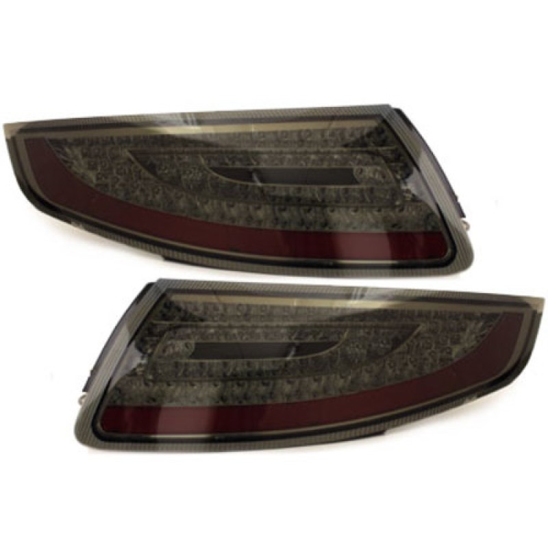 Πίσω φανάρια led Porsche 911 / 996 (1997-2006) - μαύρα - σετ 2τμχ.
