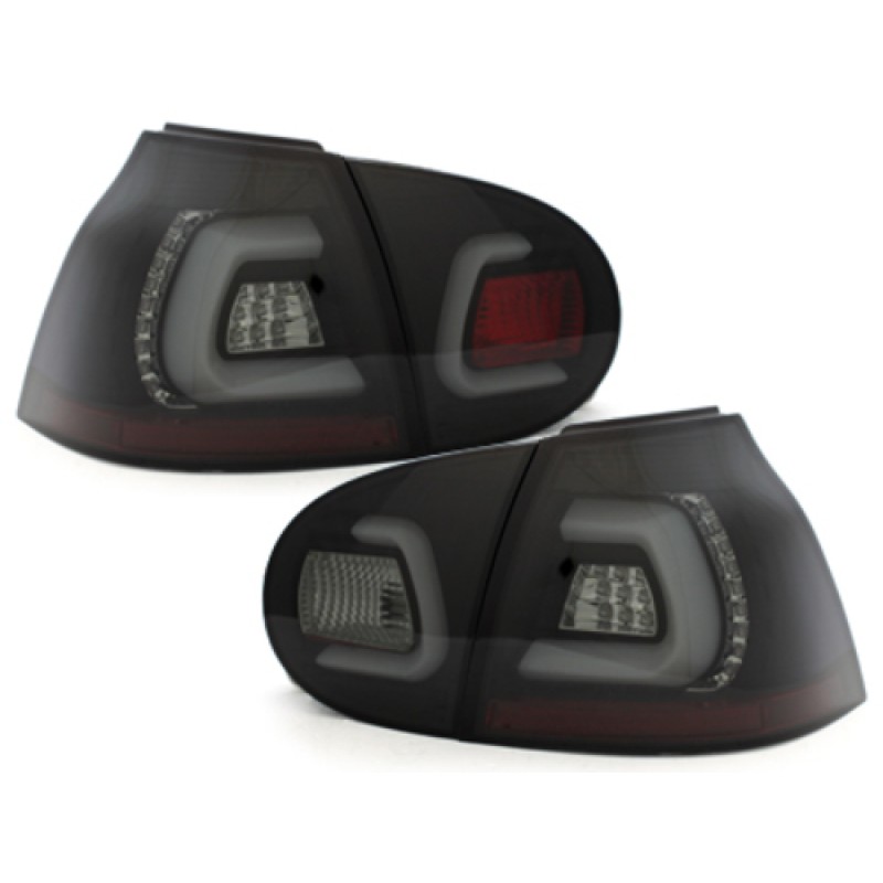Πίσω φανάρια led VW Golf 5 (2003-2009) - lightbar design - σετ 2τμχ.