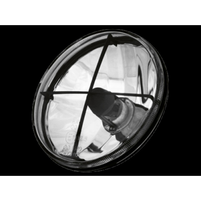 Φανάρια εμπρός Vw Golf II (1983-1993) με σταυρό - chrome , χωρίς λάμπες (Η 4 ) - σετ 2τμχ.
