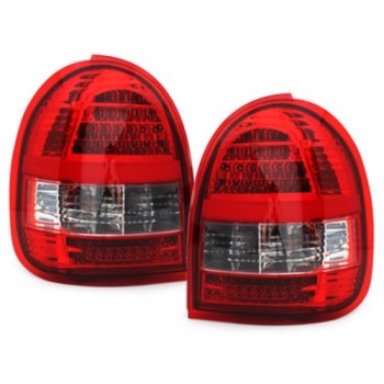 Πίσω φανάρια led Opel Corsa / Opel Corsa B (1993-2001) - με φιμέ φλας - σετ 2τμχ. Πίσω φανάρια led Opel Corsa / Opel Corsa B (1993-2001) - με φιμέ φλας - σετ 2τμχ.