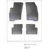Λαστιχένια πατάκια FIAT Grande Punto / Evo (2005-2012) - 4τμχ.