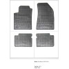 Λαστιχένια πατάκια ALFA ROMEO Giulietta (2010-2020) / FIAT Stilo (2002-2008) / Bravo (2007-2014) / LANCIA Delta (2008-2014)
