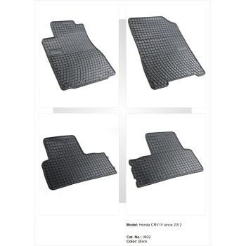 Λαστιχένια πατάκια HONDA CR-V IV (2012-2018) / GREAT WALL H6 - 4τμχ. Λαστιχένια πατάκια HONDA CR-V IV (2012-2018) / GREAT WALL H6 - 4τμχ.
