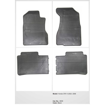 Λαστιχένια πατάκια HONDA CR-V II (2002-2006) - 4τμχ.