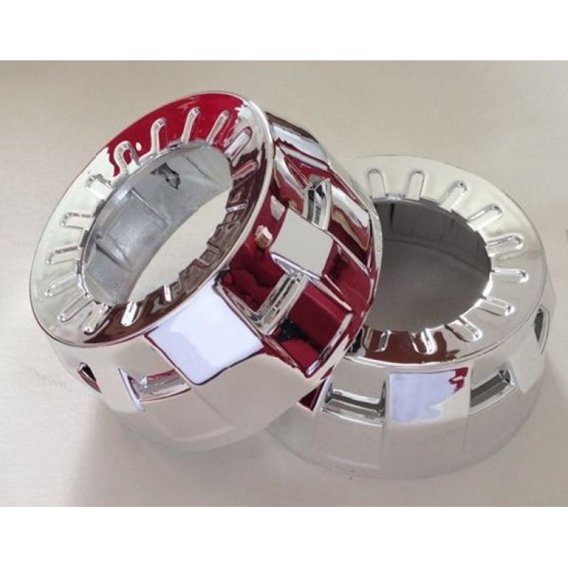 Bi xenon προτζέκτορες 2'' για ενσωμάτωση Morimoto Mini - με 2 στρογγυλά καπάκια