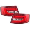 Πίσω φανάρια led Audi A6 4F sedan (2004-2008) - lightbar design - σετ 2τμχ.