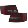 Πίσω φανάρια led Audi A6 4F sedan (2004-2008) - lightbar design με φιμέ φλας - σετ 2τμχ.