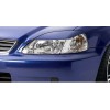 Φρυδάκια φαναριών Honda Civic (1996-2001) - μαύρα - sedan - coupe