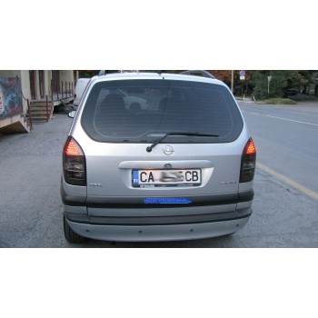 Πίσω φανάρια led Opel Zafira A (1999-2005) - μαύρα - σετ 2τμχ.