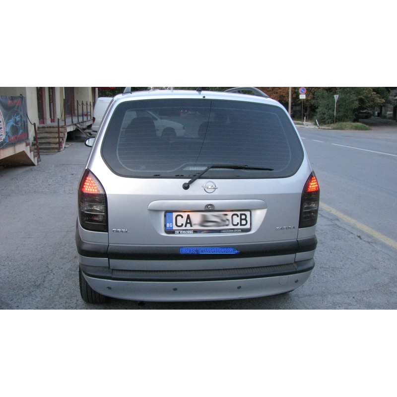 Πίσω φανάρια led Opel Zafira A (1999-2005) - μαύρα - σετ 2τμχ.