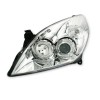 Φανάρια εμπρός Opel Vectra C (2005-2009) angel eyes - chrome , χωρίς λάμπες (Η7) - σετ 2τμχ.