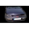 Φανάρια εμπρός Vw Golf ΙΙΙ - μαύρα , με λάμπες (Η1) led - σετ 2τμχ.