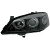 Φανάρια εμπρός Opel Astra G (1998-2004) angel eyes - μαύρα , χωρίς λάμπες (Η7) - σετ 2τμχ.