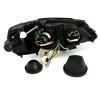 Φανάρια εμπρός Opel Astra G (1998-2004) - μαύρα , χωρίς λάμπες (Η7) - σετ 2τμχ.