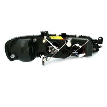 Φανάρια εμπρός Opel Vectra B (1996-2001) angel eyes, χωρίς λάμπες (Η7) - σετ 2τμχ.