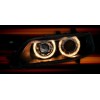 Φανάρια εμπρός Opel Vectra B (1996-2001) angel eyes, χωρίς λάμπες (Η7) - σετ 2τμχ.
